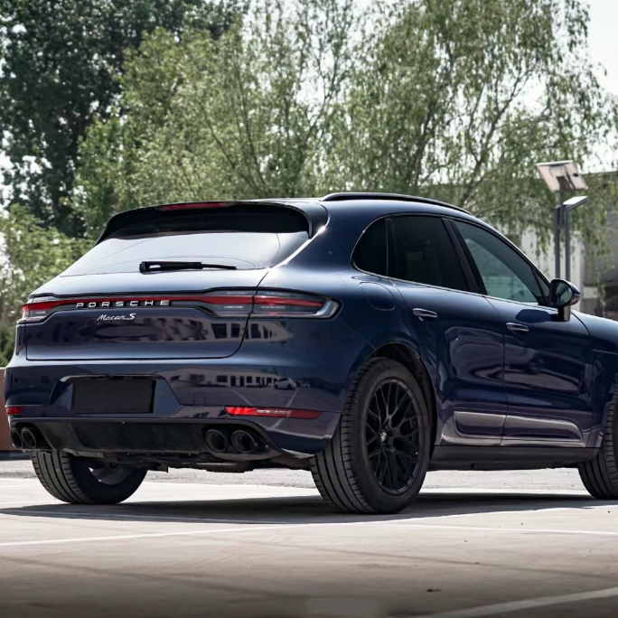 Ravoony Basic Glossy Crystal Midnight Blue Car Wrap