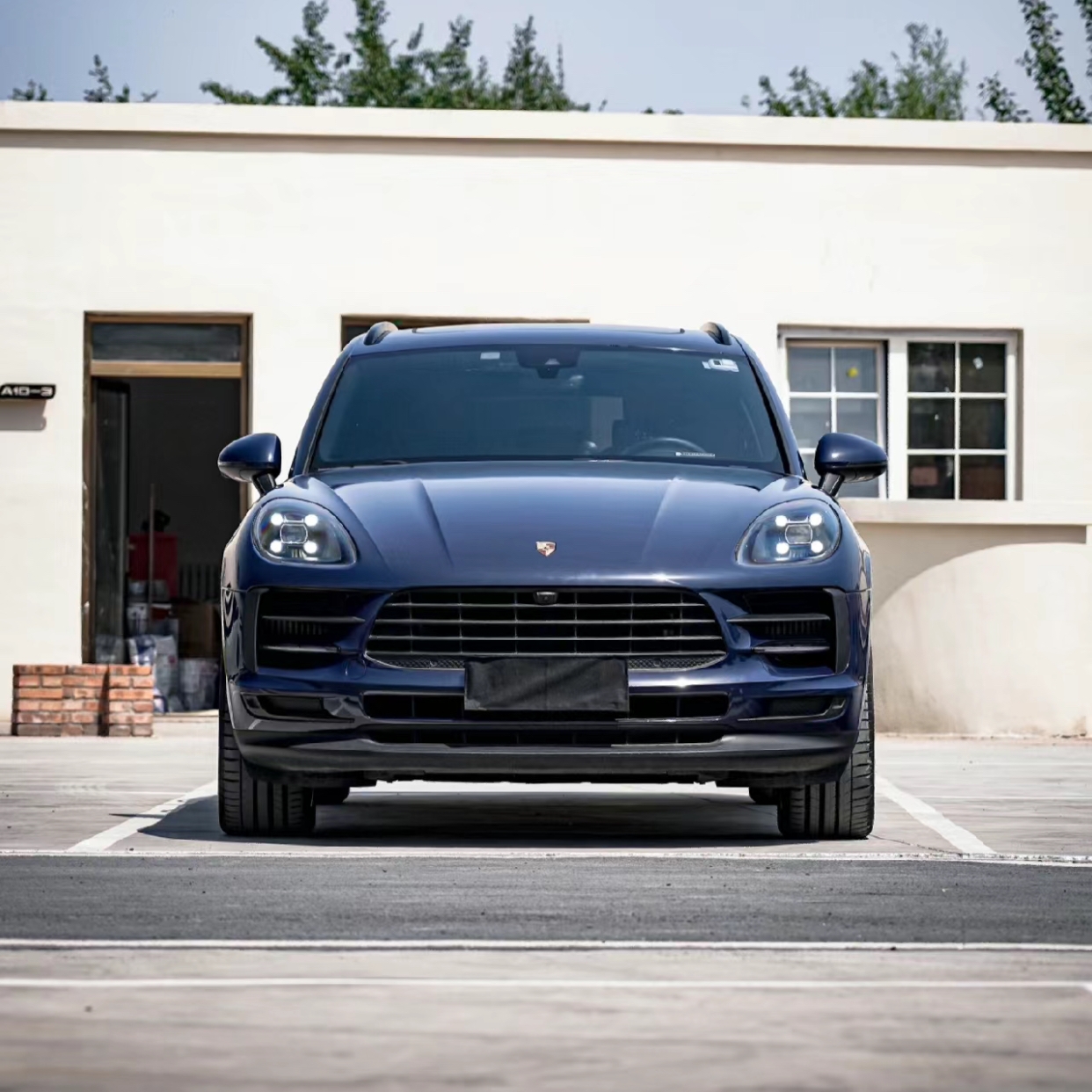 Ravoony Basic Glossy Crystal Midnight Blue Car Wrap