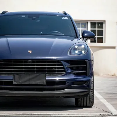 Ravoony Basic Glossy Crystal Midnight Blue Car Wrap 02