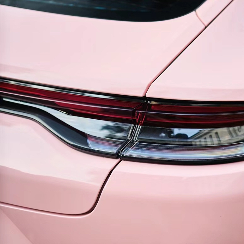 Ravoony Basic Glossy Baby Pink Car Vinyl Wrap