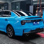 Ravoony Basic Glossy Crystal Blue Sky Car Vinyl Wrap