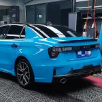 Ravoony Basic Glossy Crystal Blue Sky Car Vinyl Wrap