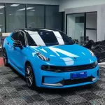Ravoony Basic Glossy Crystal Blue Sky Car Vinyl Wrap