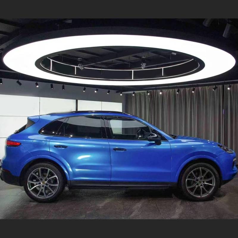 Ravoony Plus Glossy Liquid Olympic Blue Vinyl Car Wrap