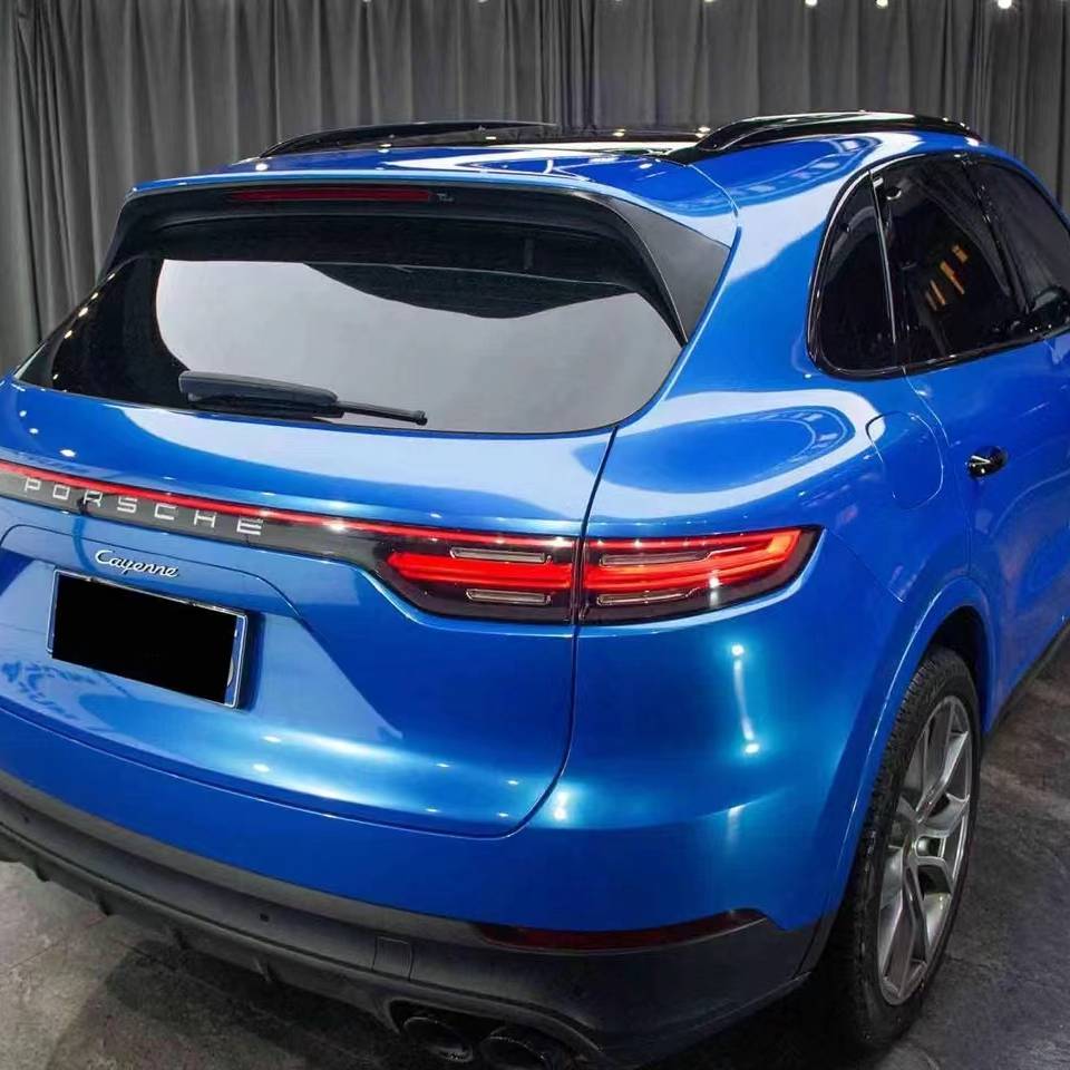 Ravoony Plus Glossy Liquid Olympic Blue Vinyl Car Wrap