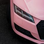 Ravoony Basic Gloss Crystal Peach Pink Car Vinyl Wrap