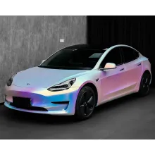 Matte Holographic Rainbow Neo Chrome Car Vinyl Wrap