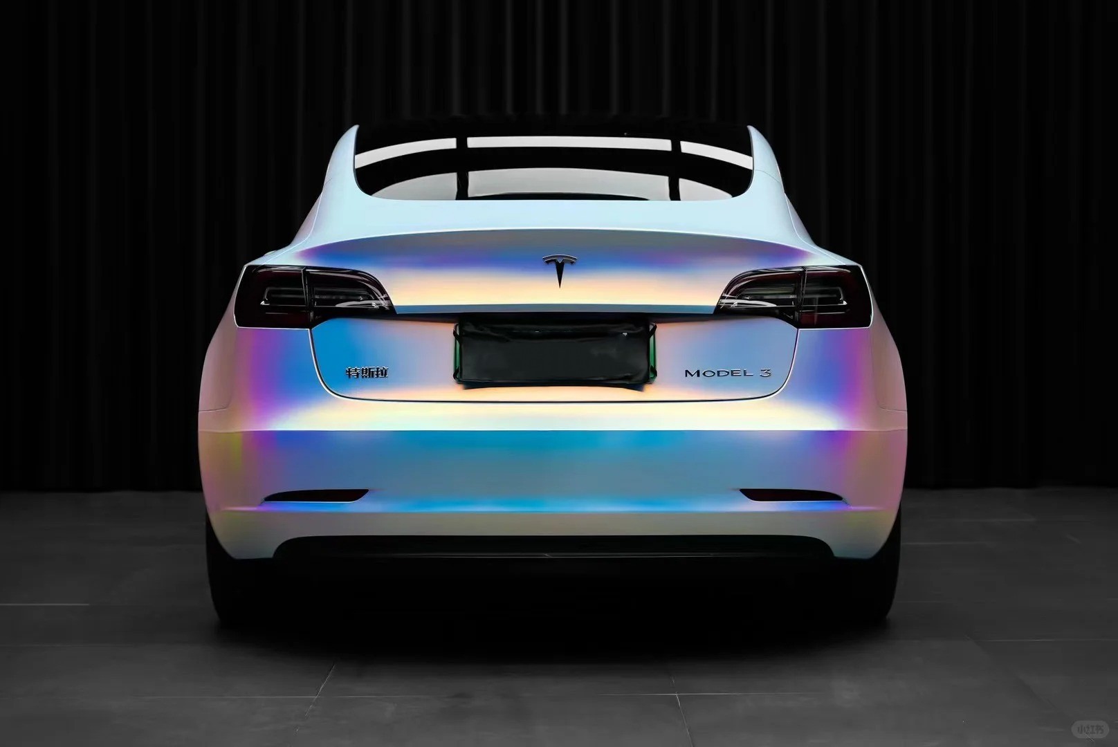 Matte Holographic Rainbow Neo Chrome Car Vinyl Wrap