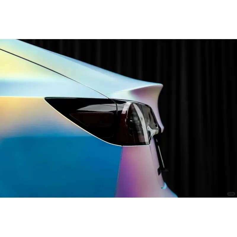 Matte Holographic Rainbow Neo Chrome Car Vinyl Wrap