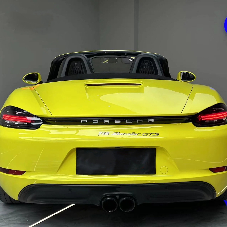 Ravoony Basic Glossy Crystal Lemon Yellow Vinyl Wrap