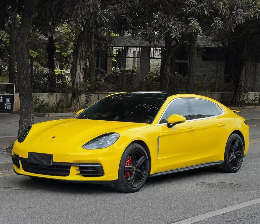 Ravoony Basic High Glossy Racing Yellow Vinyl Wrap