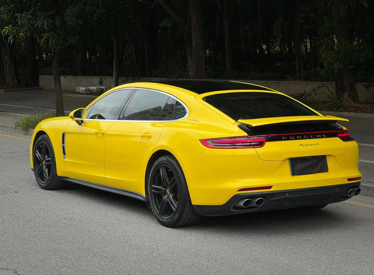 Ravoony Basic High Glossy Racing Yellow Vinyl Wrap