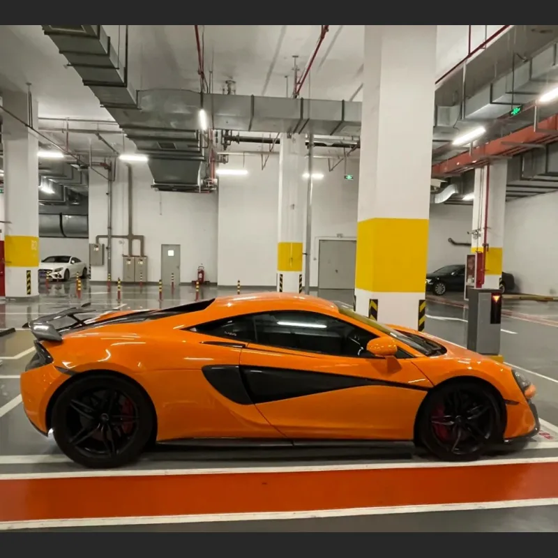 Ravoony Basic Gloss Crystal Mclaren Orange Wrap