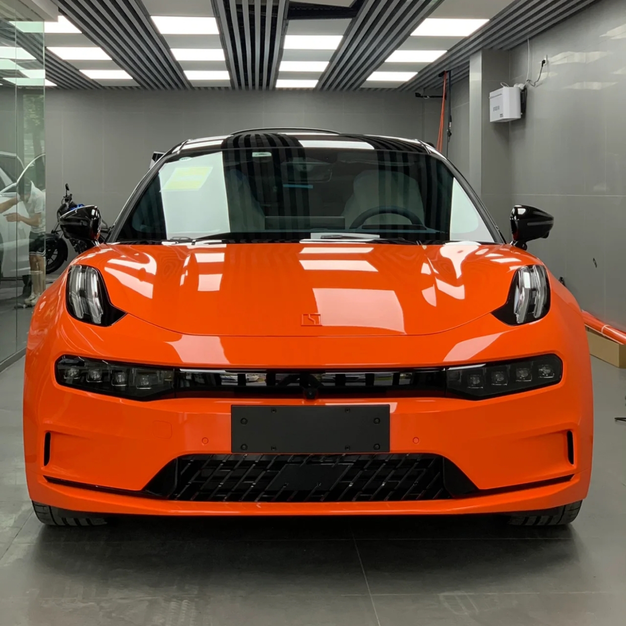 Ravoony Basic Gloss Orange Car Wrap