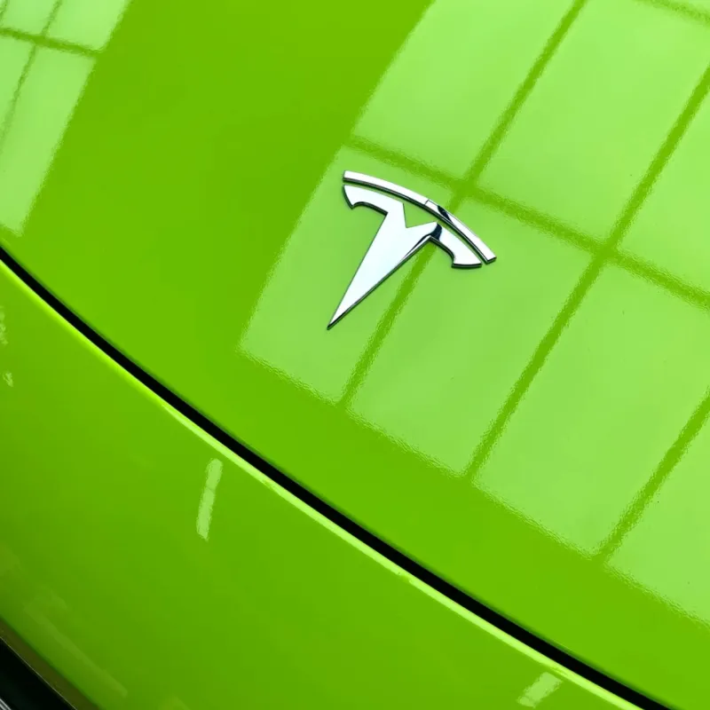 Ravoony Basic Fluorescent Green Car Wrap
