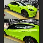 Ravoony Basic Fluorescent Green Car Wrap