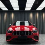 Ravoony Basic Porsche Gloss Carmine Red Vinyl Car Wrap