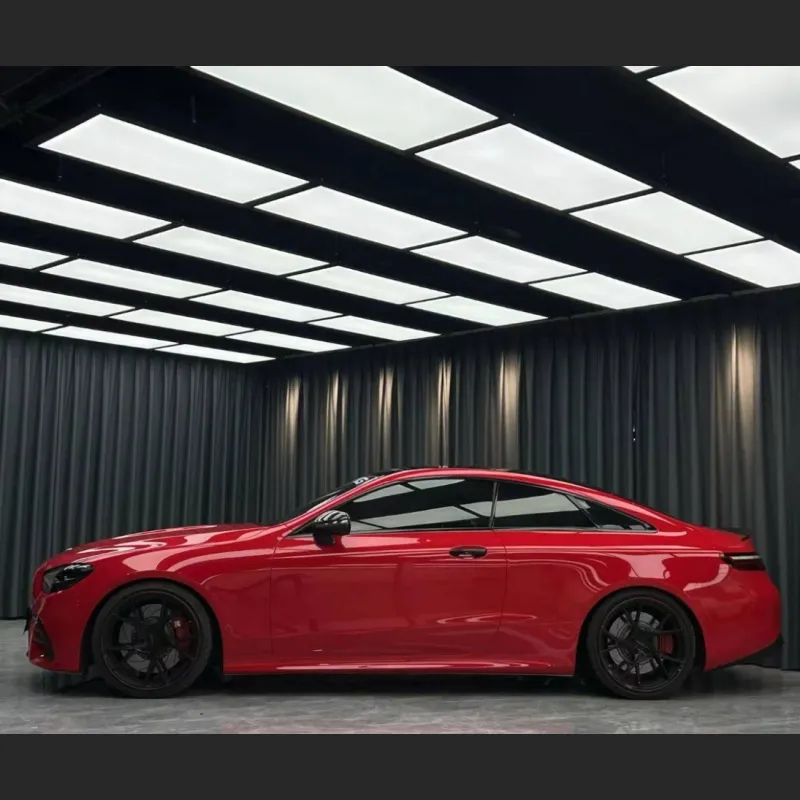 Ravoony Basic Porsche Gloss Carmine Red Vinyl Car Wrap