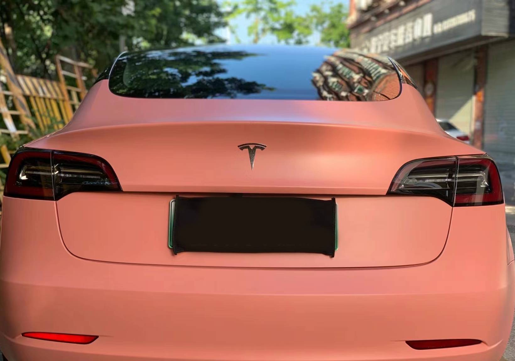 Ravoony Plus Ceramics Paggy Pink Car Vinyl Wrap