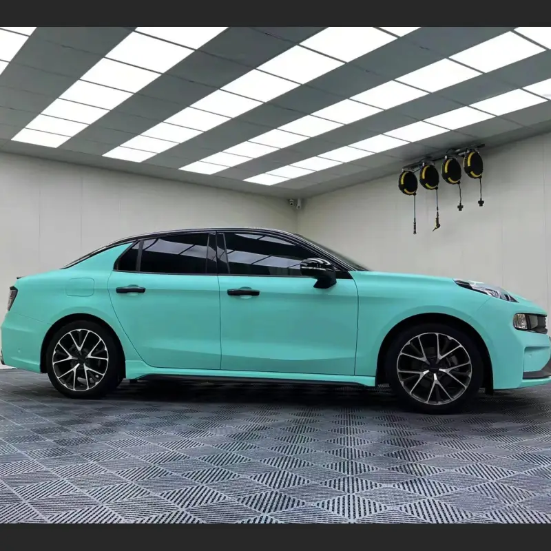Ravoony Plus Matte Tiffany Blue Car Wrap