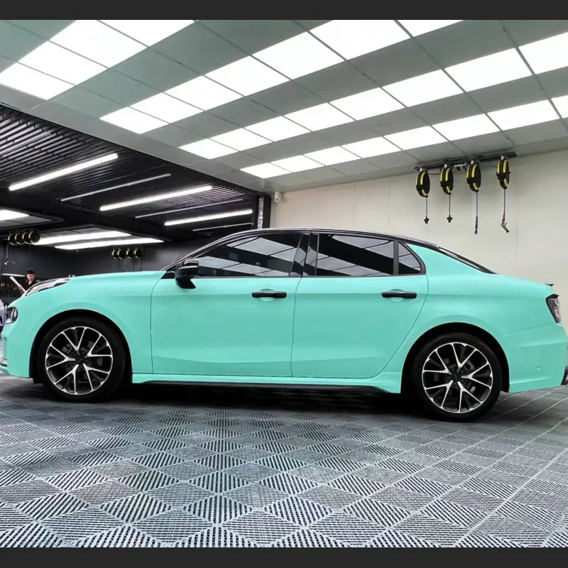 Ravoony Plus Matte Tiffany Blue Car Wrap