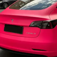 Ultimate Flat Fluorescent Pink Car Vinyl Wrap