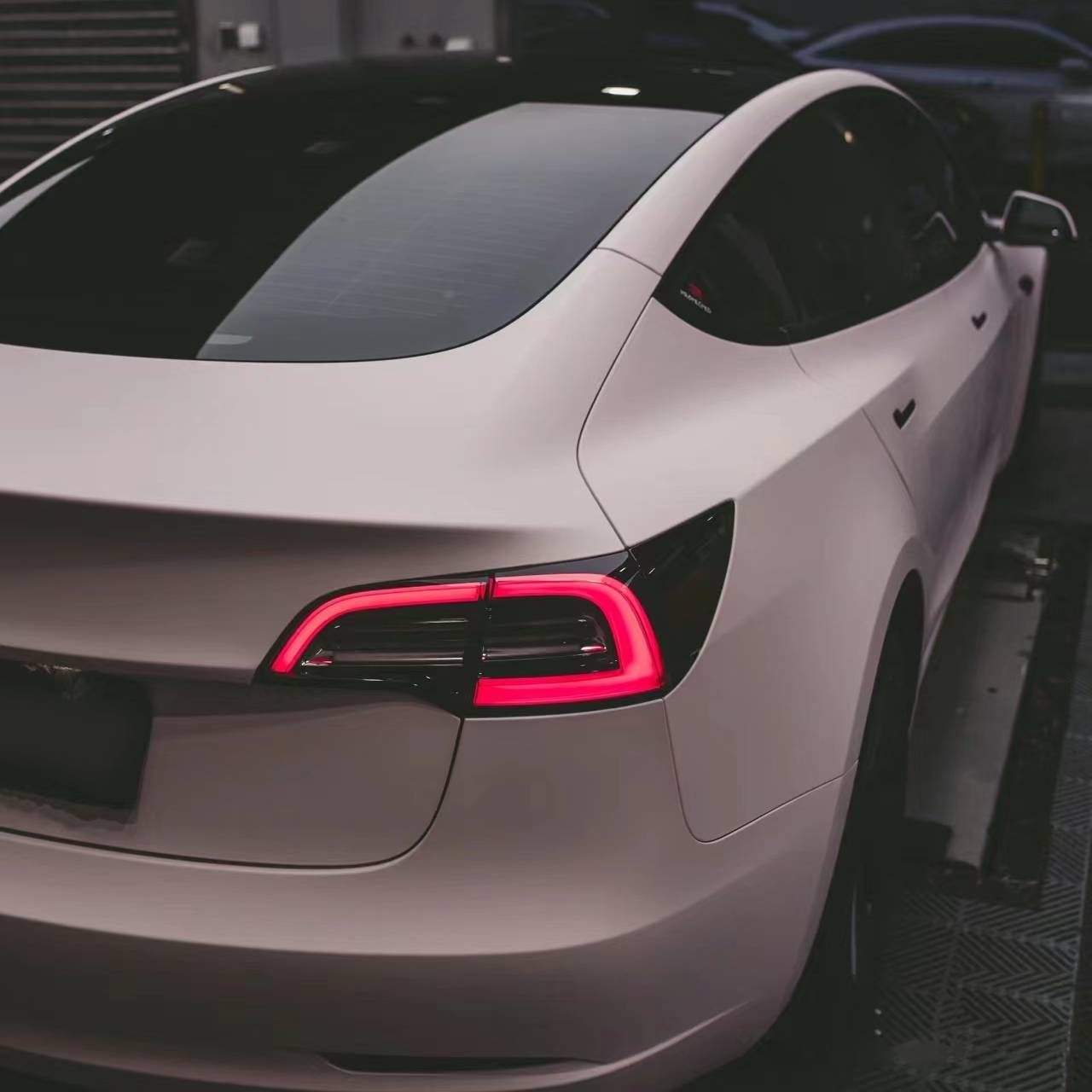 Ravoony Plus Flat Matte Light Pink Car Wrap