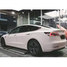 Flat Matte Light Pink Car Wrap