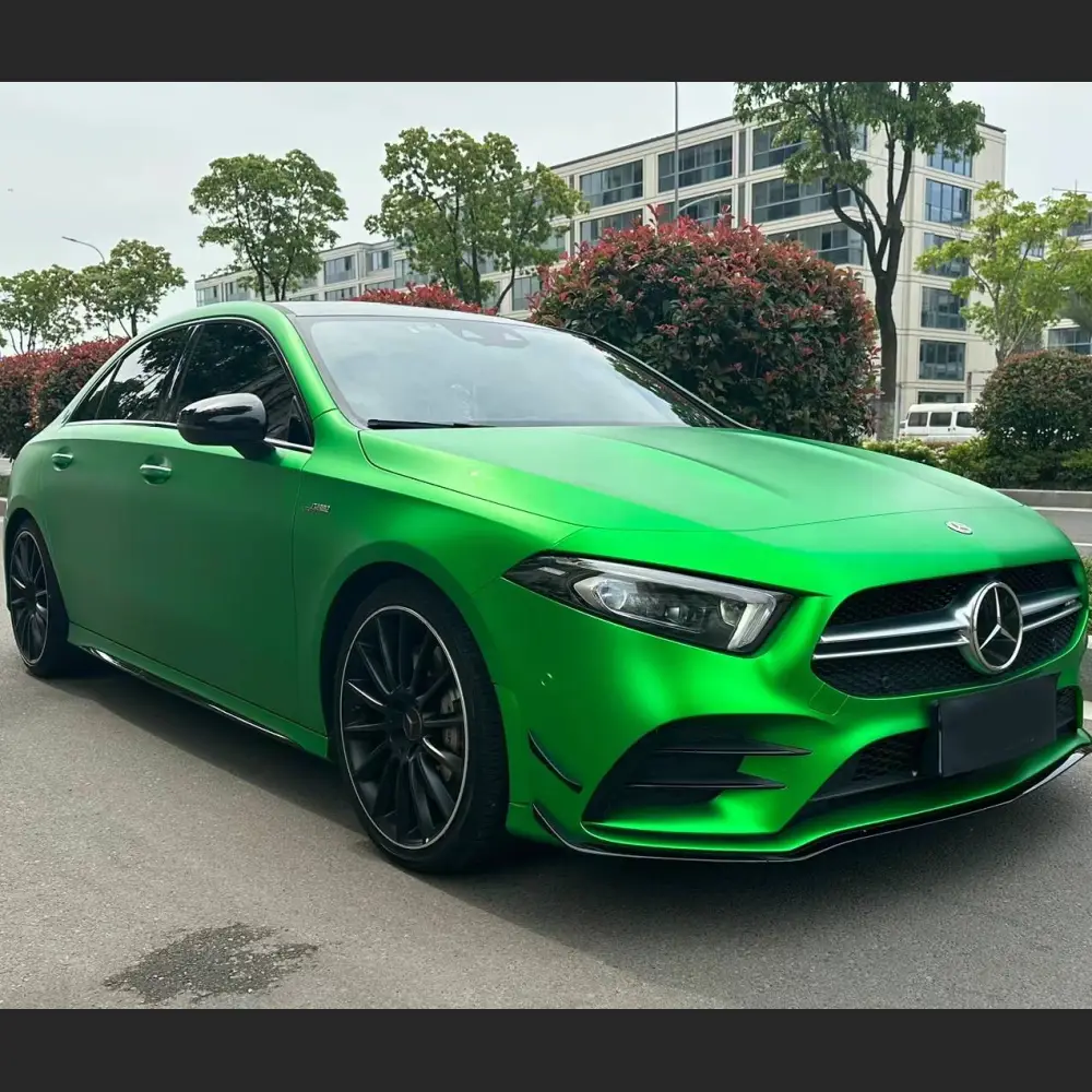 Ravoony Plus Matte Chrome Green Vinyl Wrap