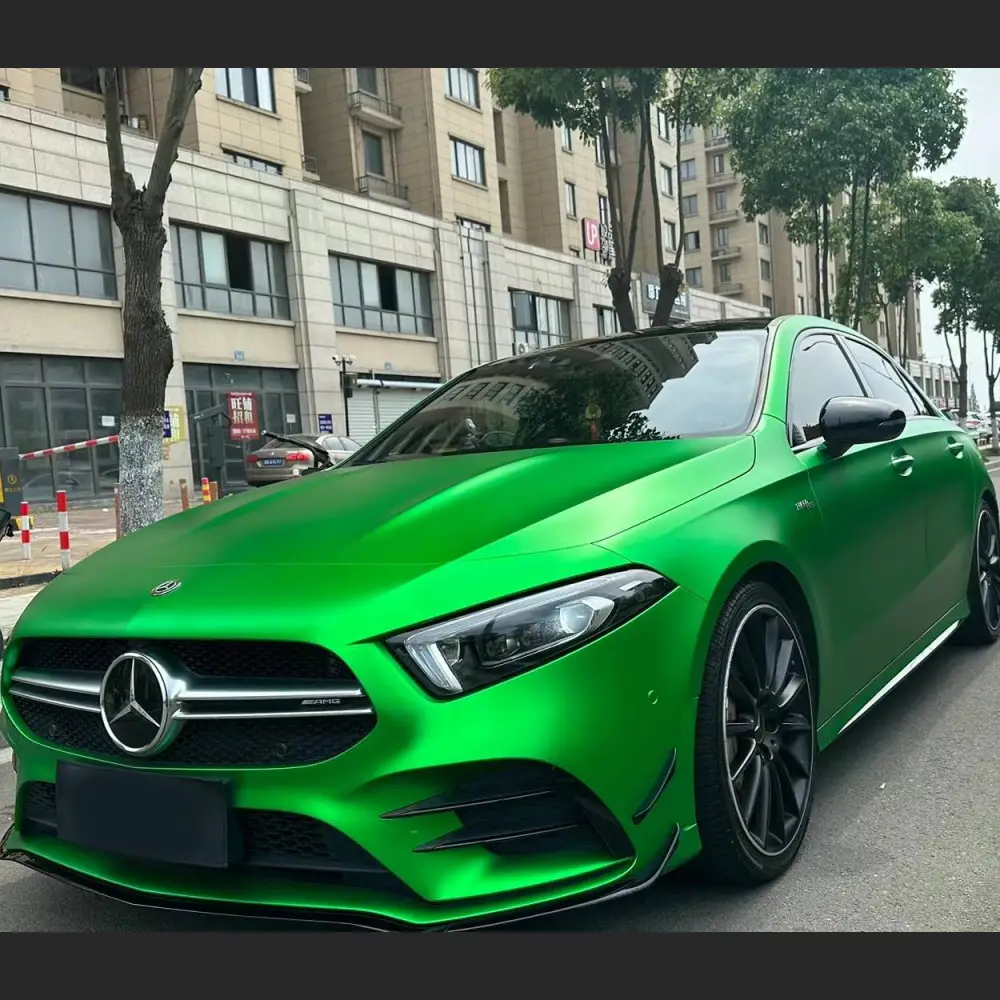 Ravoony Plus Matte Chrome Green Vinyl Wrap