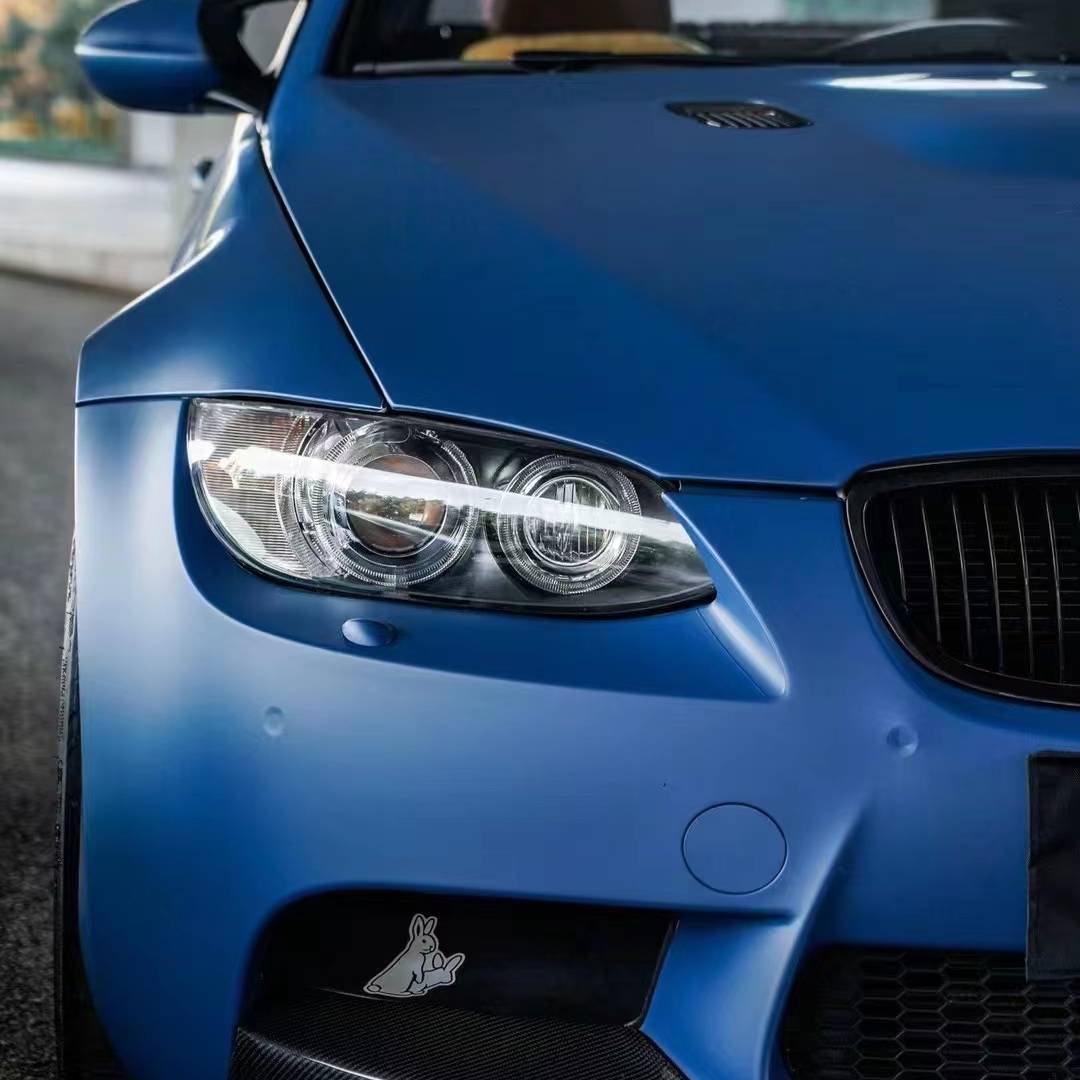 Ravoony Plus Matte Dark Blue Car Wrap