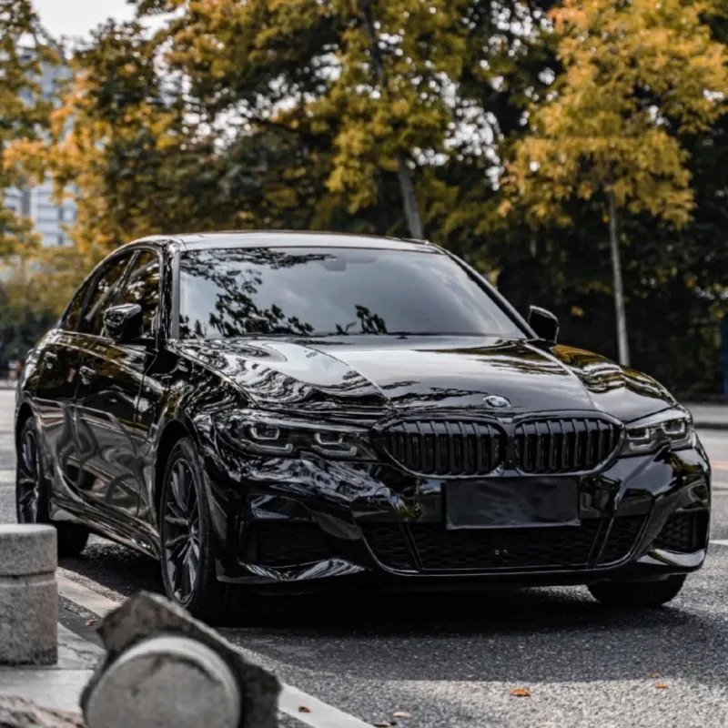 Ravoony Basic Gloss Black Car Wrap