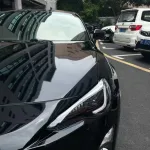 Ravoony Basic Glossy Crystal Black Car Vinyl Wrap