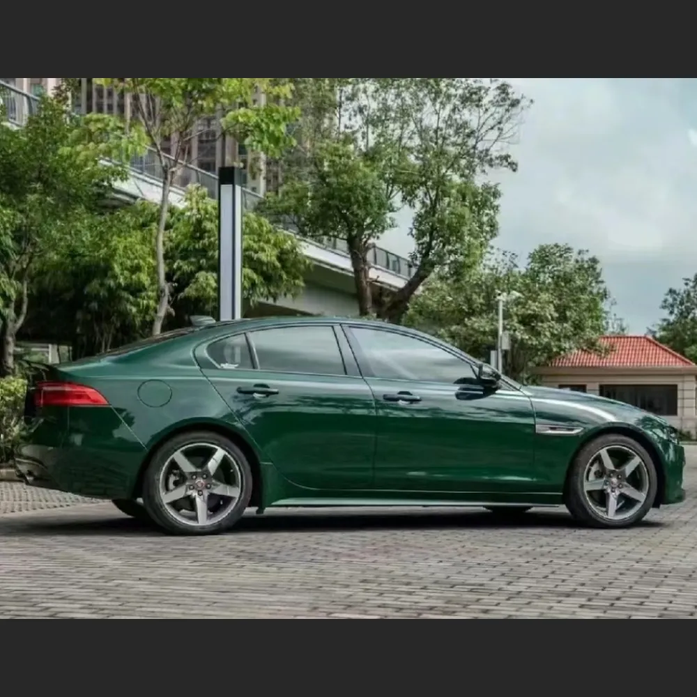 Ravoony Basic Glossy Forest Green Car Wrap