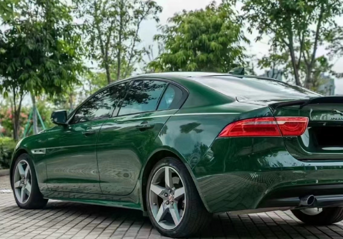 Ravoony Basic Glossy Forest Green Car Wrap