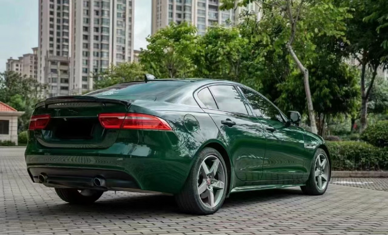 Ravoony Basic Glossy Forest Green Car Wrap