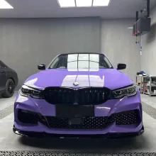 Glossy Lavender Purple Car Wrap