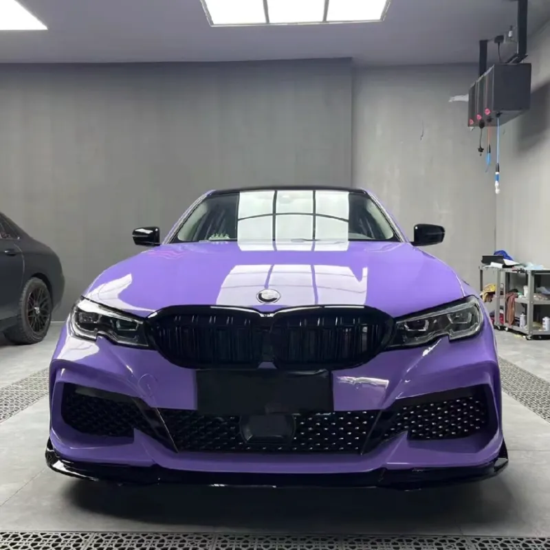 Glossy Lavender Purple Car Wrap