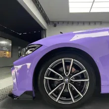 Glossy Lavender Purple Car Wrap
