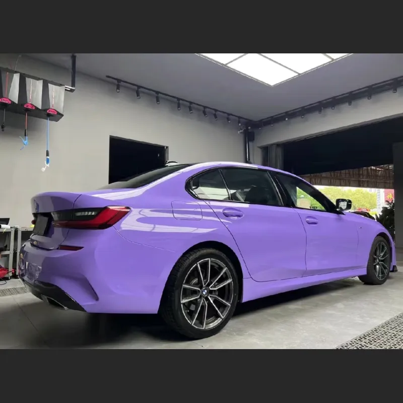 Ravoony Basic Glossy Lavender Purple Car Wrap