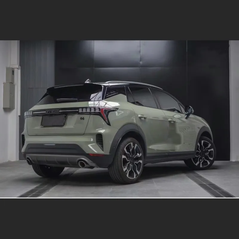 Ravoony Basic Gloss Khaki Green Car Vinyl Wrap