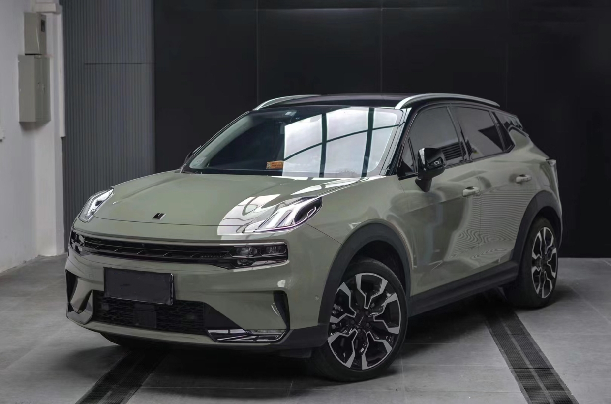 Ravoony Basic Gloss Khaki Green Car Vinyl Wrap