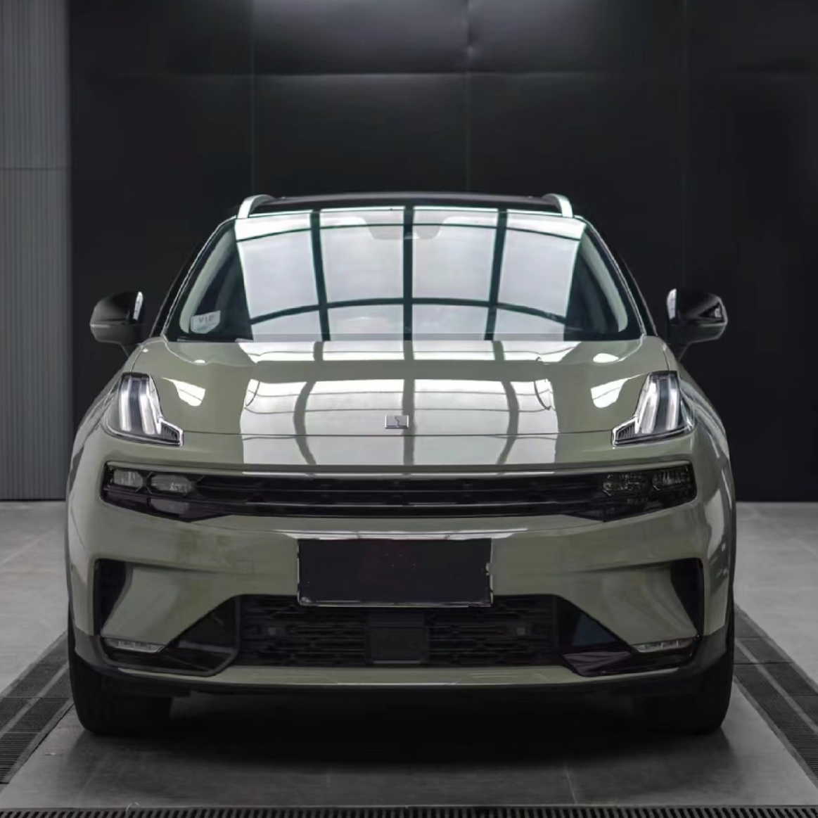 Ravoony Basic Gloss Khaki Green Car Vinyl Wrap