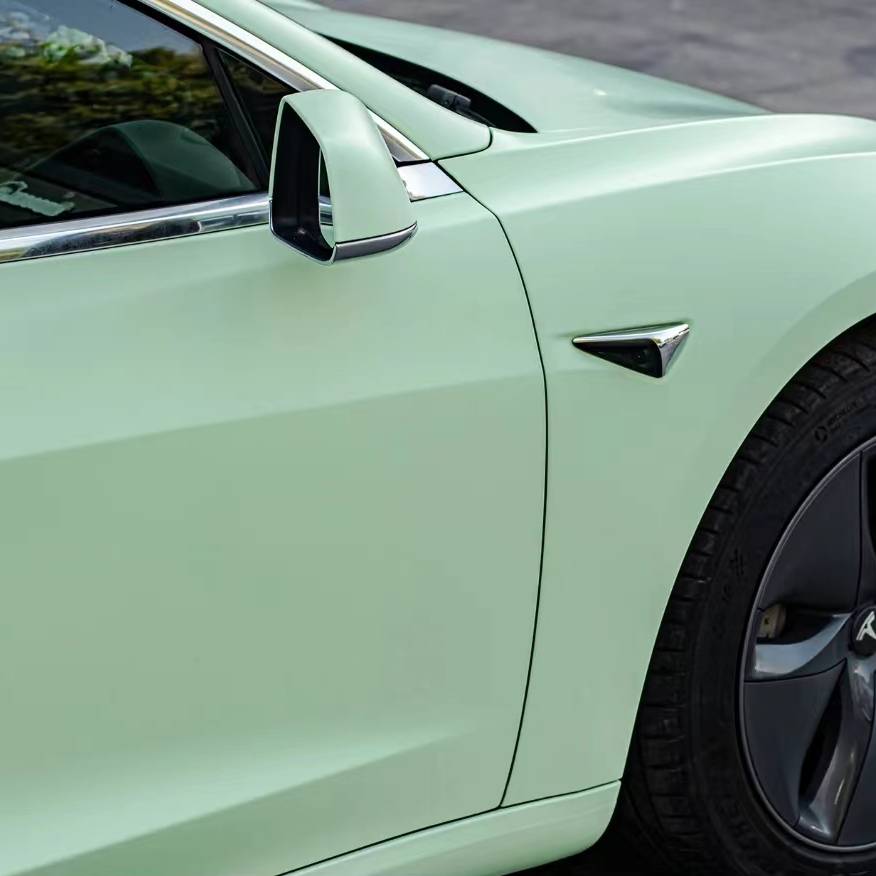 Ravoony Plus Matte Hazy Green Car Wrap