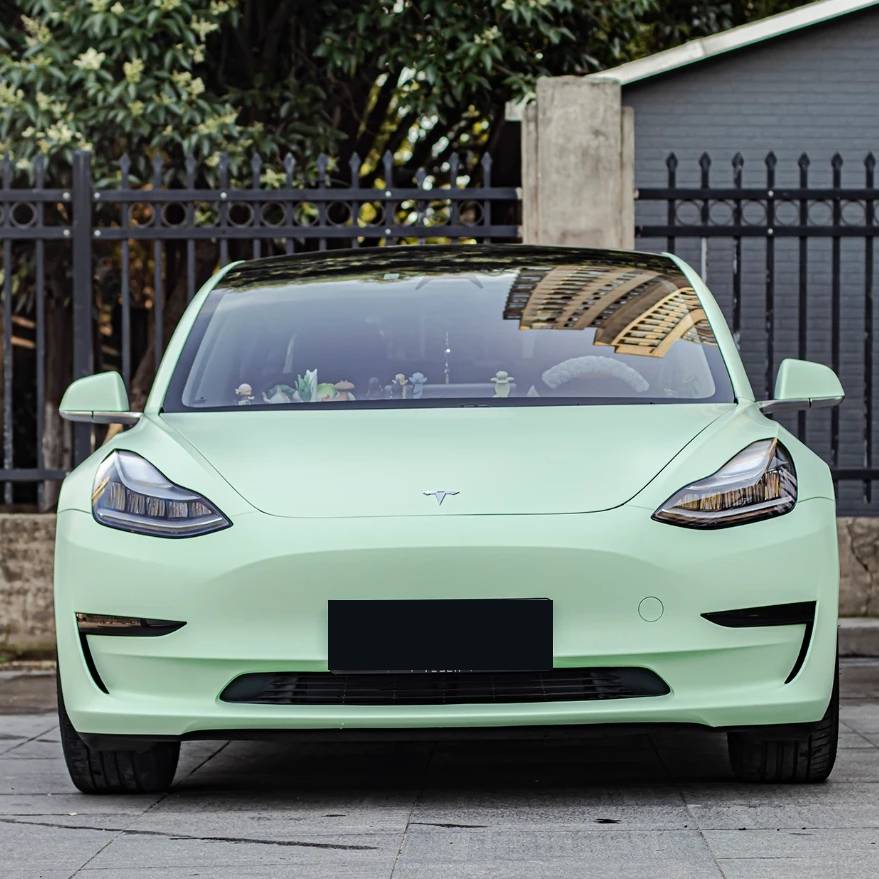 Ravoony Plus Matte Hazy Green Car Wrap