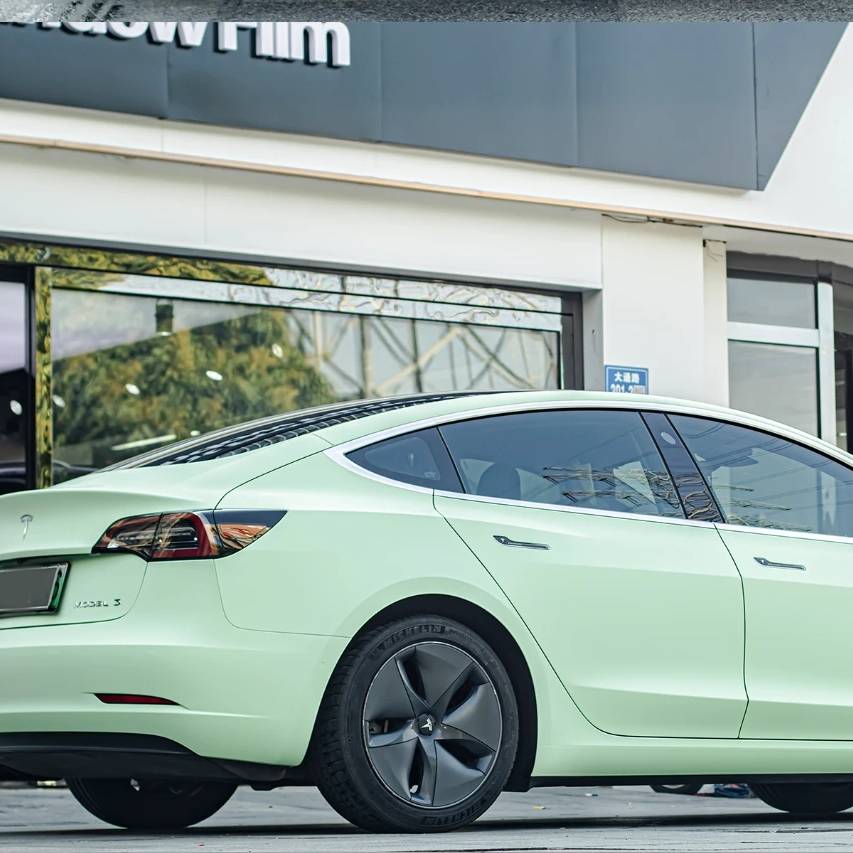 Ravoony Plus Matte Hazy Green Car Wrap