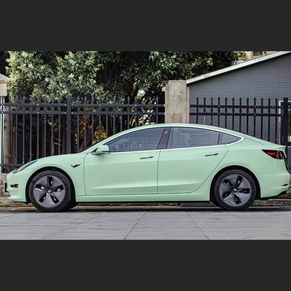 Ravoony Plus Matte Hazy Green Car Wrap