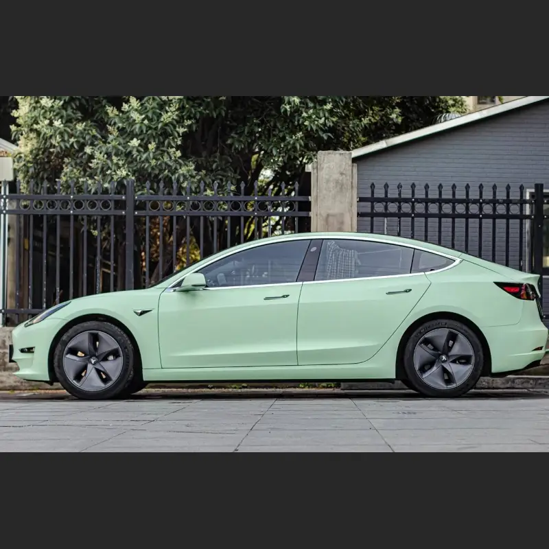 Ravoony Plus Matte Hazy Green Car Wrap