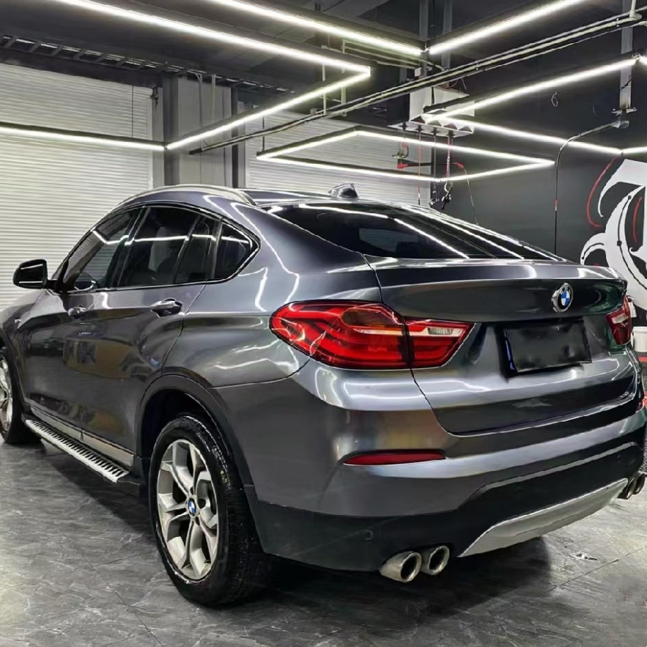 Ravoony Basic Gloss Titanium Grey Vinyl Car Wrap