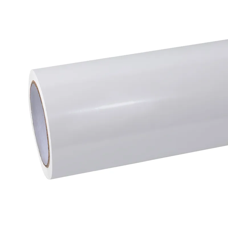 Ravoony Plus Crystal White Car Vinyl Wrap
